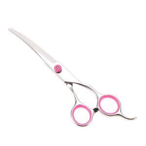 Convenient Pet Trimmers for Pets Shop 6.5 Inches Silver Tone Pink